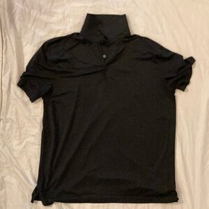 George Men’s Polo Black Shirt.  M.  38-40.  Used.